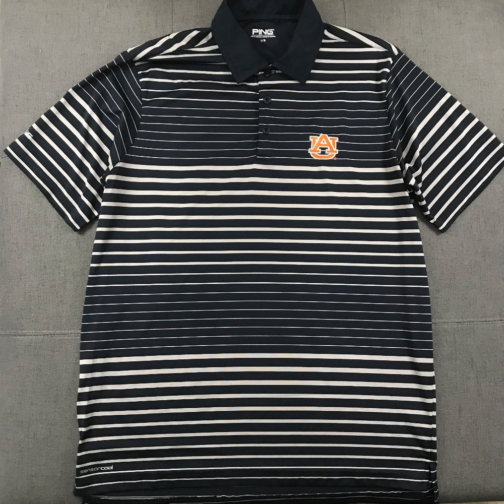 Auburn University Ping Golf Men's Performance Golf Polo